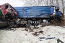 Под Саратовом произошло массовое ДТП с грузовиками
