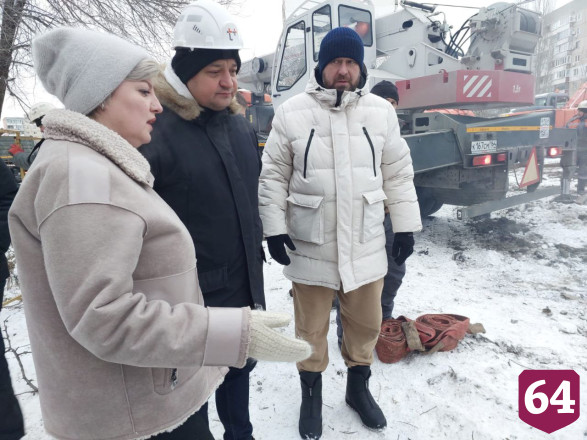 В Саратове из-за аварии на теплотрассе открыли пункт обогрева