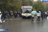 В Саратове мобилизованных пришли провожать жены и дети