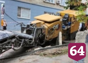 В Саратове для автомобилистов закрыли участок улицы Мичурина 