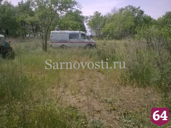 В Саратовской области из-за природного пожара едва не выгорело кладбище