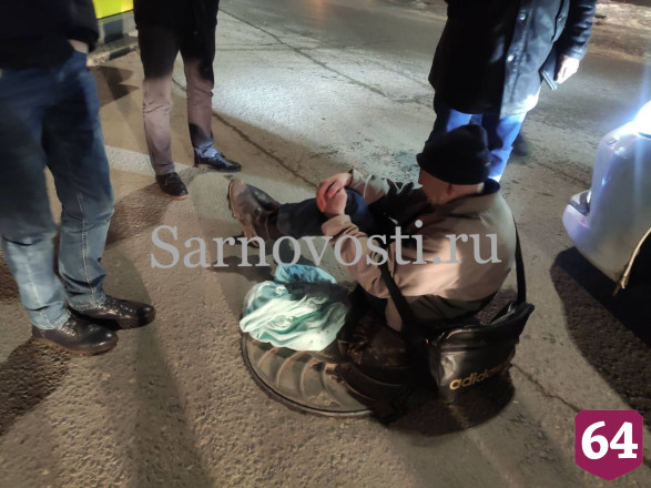 В центре Саратова иномарка задавила пенсионера
