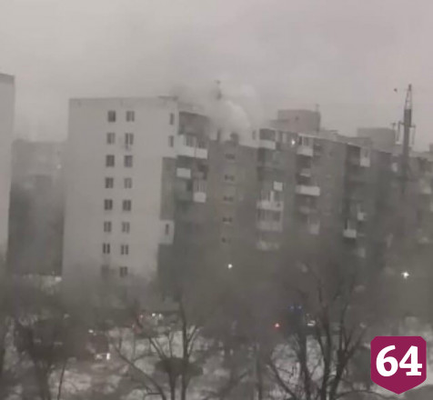 Жителей дома на Топольчанской эвакуировали из-за пожара