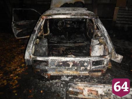 Саратовец сжег угнанную у женщины легковушку