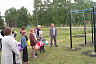 Семья участника СВО подарила спортплощадку юным саратовцам
