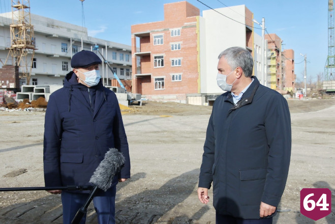 Спикер Госдумы определил срок сдачи инфекционной больницы в Саратове 