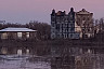 Саратовцев впечатлил разлив реки у старинной мельницы
