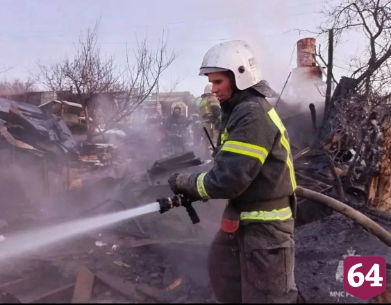 Под Саратовом после пожара в частном доме нашли труп мужчины