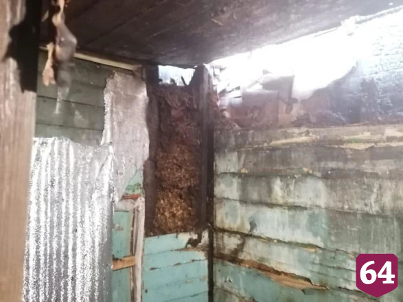 На улице Заводской горел частный дом
