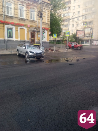 Мужчина пострадал в ДТП на Кутякова