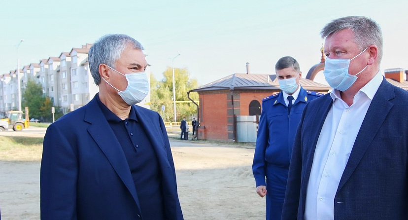 Вячеслав Володин предложил главе Саратова стать прорабом на стройке