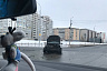 В Саратове внедорожник вылетел на тротуар 