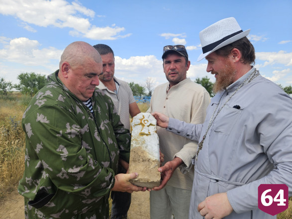 В Саратовской области нашли надгробие героя Первой мировой войны