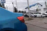 При столкновении 4 автомобилей иномарка опрокинулась на крышу