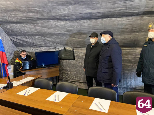 Взрыв льда на реке Медведице показали в онлайне 