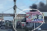 В Саратове сгорела шиномонтажная мастерская