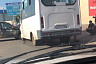 В аварии с маршруткой и двумя такси травмировалась женщина