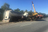 Под Саратовом водитель цементовоза протаранил грузовик с лесом и выжил