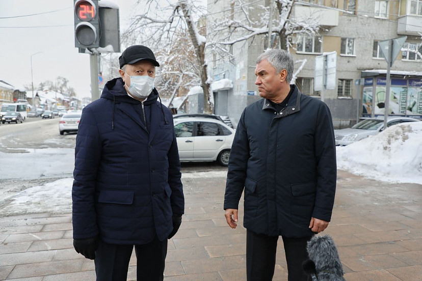 Володин в Саратове раскритиковал работы по уборке снега