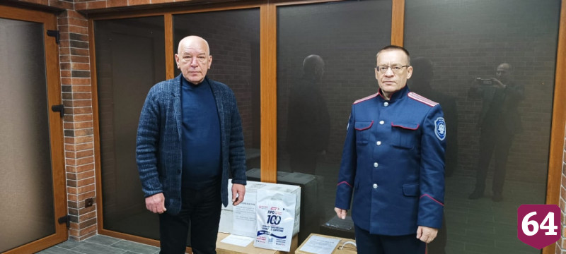 Из Саратова отправили помощь добровольцам на передовую