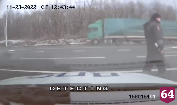 В Саратове полицейские устроили погоню за пьяным дальнобойщиком 