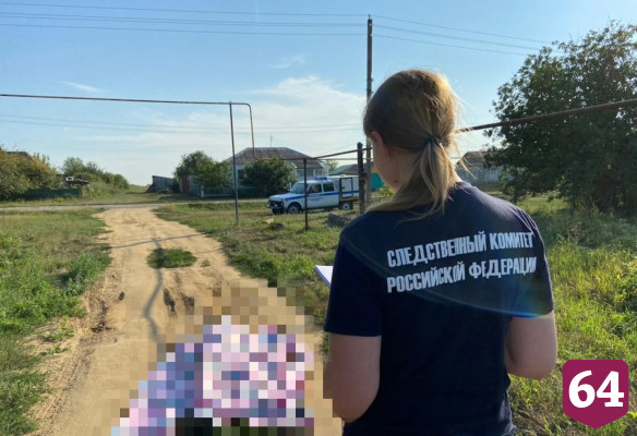 На улице саратовского села найден труп мужчины