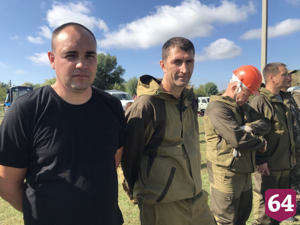 Победителям турнира лесных пожарных вручили кусторез 