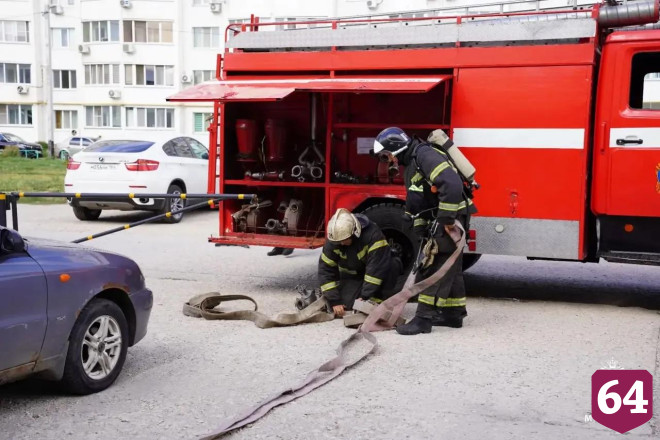 В саратовском спорткомплексе «полыхали» зрительские трибуны