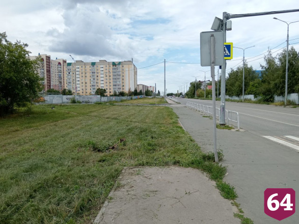 Саратовцы заметили опасный колодец на пути к школе
