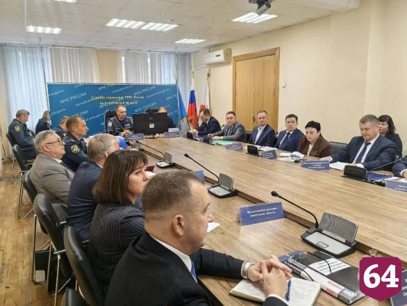 В Саратовской области отрабатывают защиту населения на учениях по гражданской обороне