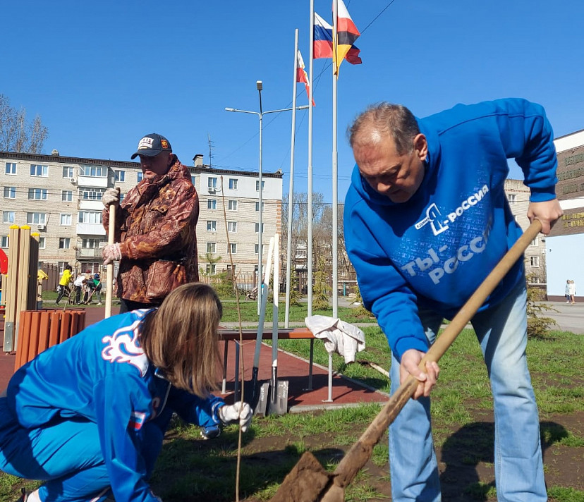 Депутат Госдумы приобрел 300 деревьев для городского субботника