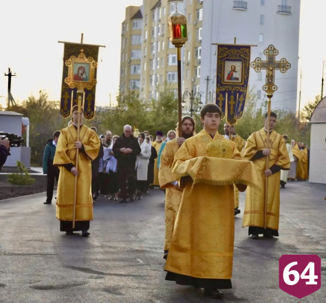 В Саратовской области провели великое освящение храма-памятника архитектуры