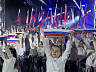 День города в Энгельсе отметили премьерой мюзикла и световым шоу