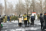 В Саратове мобилизованных проводили на службу