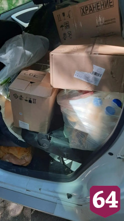 Волонтеры привезли в саратовский госпиталь подарки бойцам 