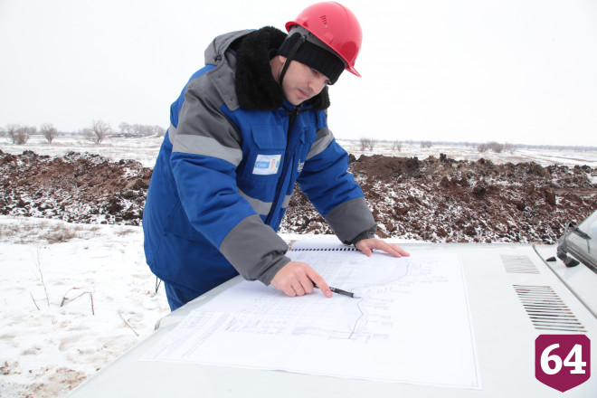 Под Энгельсом началось строительство межпоселкового газопровода к селу Подгорное