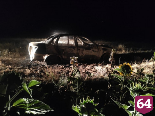 В сгоревшей «Гранте» нашли труп пропавшего без вести мужчины