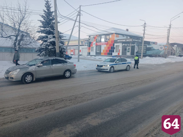 Под Саратовом водитель иномарки сбил пешехода