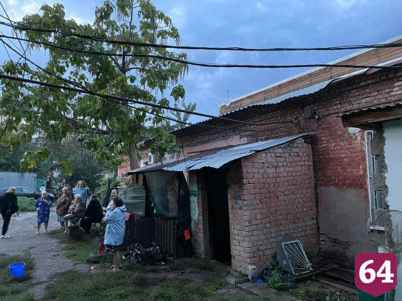 В Саратове женщина обгорела на пожаре