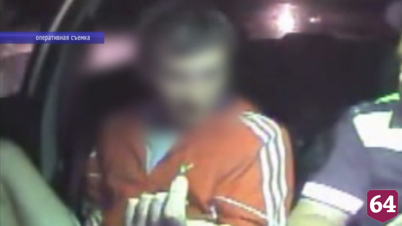 Пьяный саратовец угнал у друга иномарку и пытался уйти от погони
