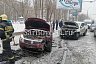В массовом ДТП на 1-й Дачной пострадал водитель легковушки