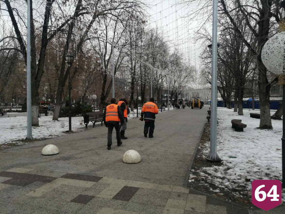 Аллею под «Звездным небом» оградили от любителей фотосессий 