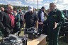 Победителям турнира лесных пожарных вручили кусторез 
