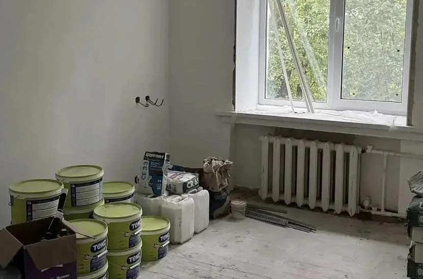 В Саратовской области завершается ремонт детской поликлиники