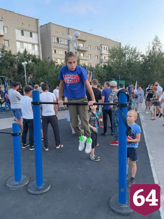 Пятый народный фитнес-парк открыли в Саратовской области