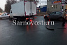 В Саратове водителя иномарки увезли в больницу после ДТП с грузовиком