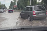 В Саратове сильный дождь затопил дороги