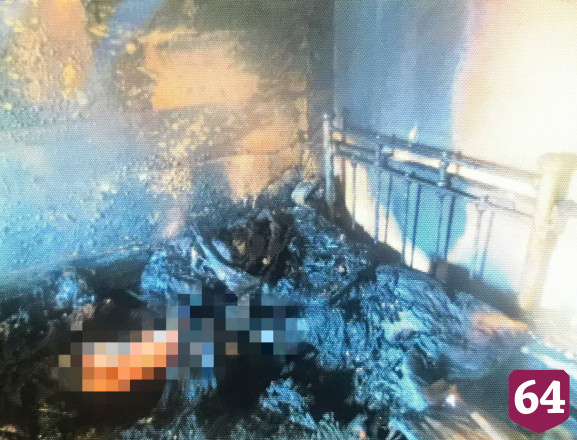 Под Саратовом мужчина сгорел дома в кровати