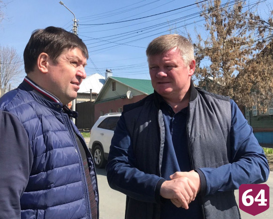В Саратове возобновили ремонт тротуаров