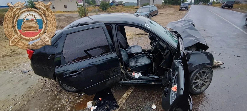 Два человека пострадали в аварии на улице Лермонтова
